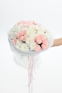 Хризантемы 9 шт
